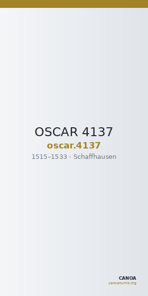 OSCAR 4137 — CANOA