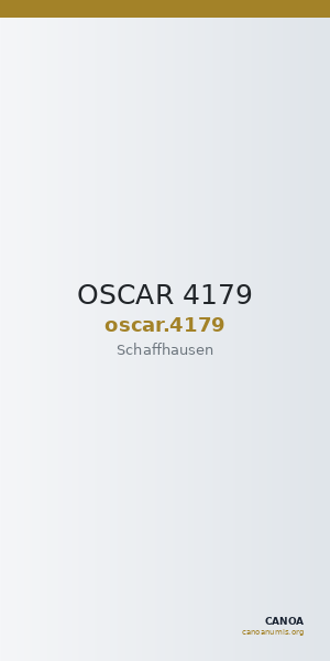 OSCAR 4179 — CANOA