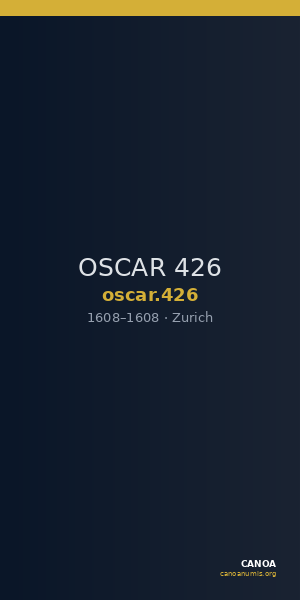 OSCAR 426 — CANOA
