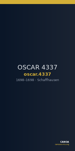 OSCAR 4337 — CANOA
