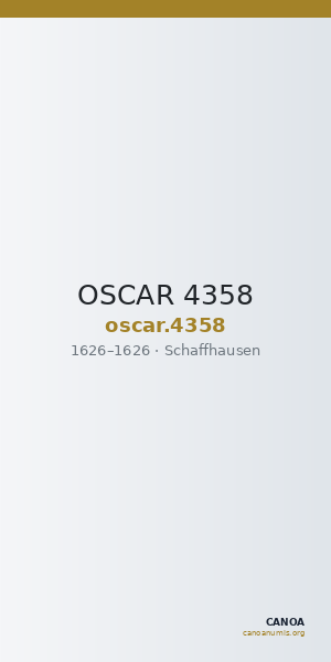 OSCAR 4358 — CANOA