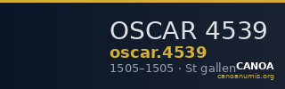 OSCAR 4539 — CANOA