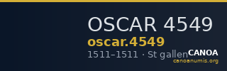 OSCAR 4549 — CANOA