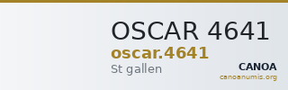 OSCAR 4641 — CANOA