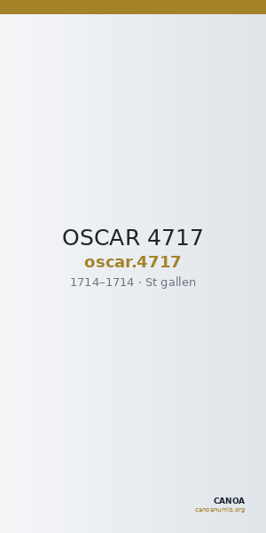 OSCAR 4717 — CANOA