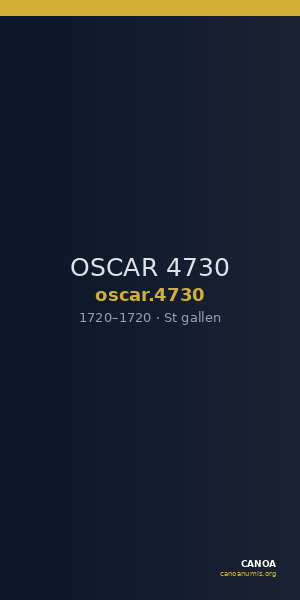 OSCAR 4730 — CANOA