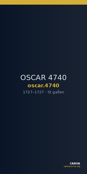 OSCAR 4740 — CANOA