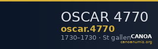 OSCAR 4770 — CANOA