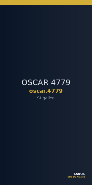 OSCAR 4779 — CANOA