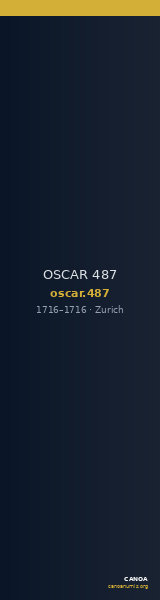 OSCAR 487 — CANOA