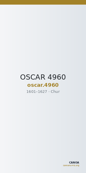 OSCAR 4960 — CANOA