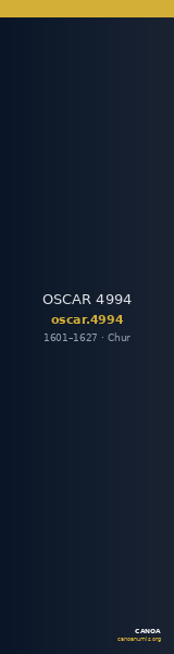 OSCAR 4994 — CANOA