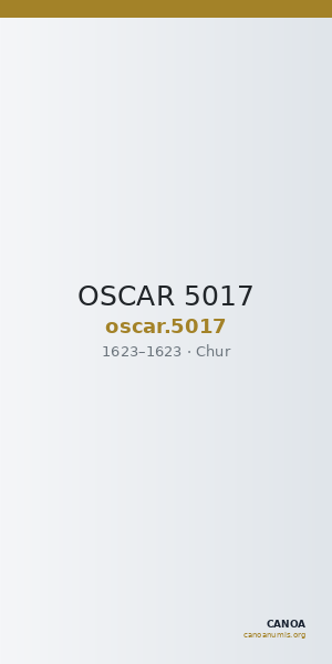 OSCAR 5017 — CANOA