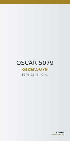 OSCAR 5079 — CANOA