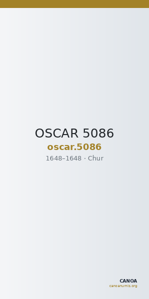 OSCAR 5086 — CANOA