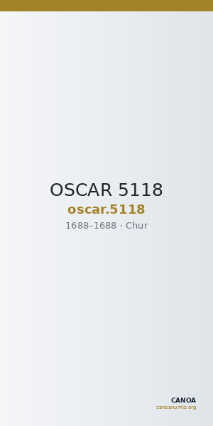 OSCAR 5118 — CANOA