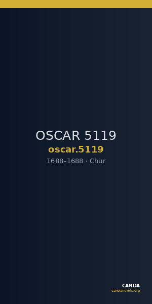 OSCAR 5119 — CANOA