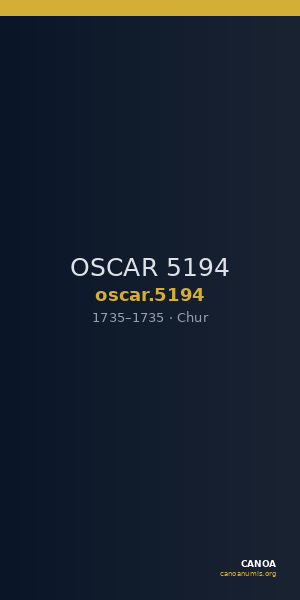 OSCAR 5194 — CANOA
