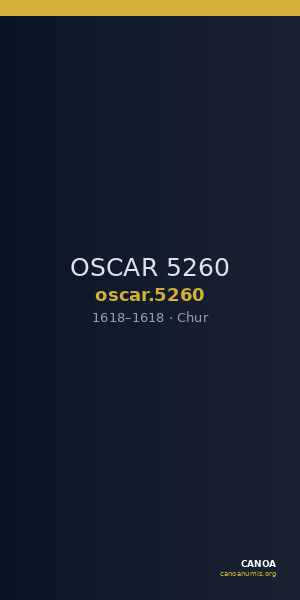 OSCAR 5260 — CANOA