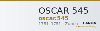 OSCAR 545 — CANOA
