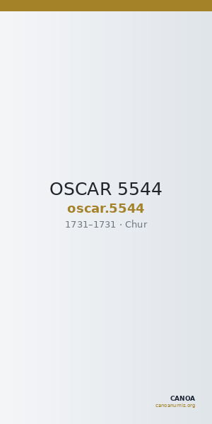 OSCAR 5544 — CANOA