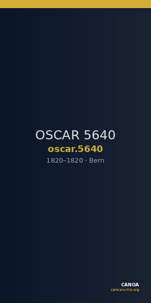 OSCAR 5640 — CANOA