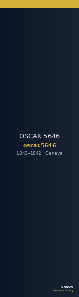 OSCAR 5646 — CANOA