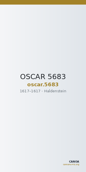 OSCAR 5683 — CANOA