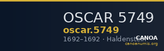 OSCAR 5749 — CANOA