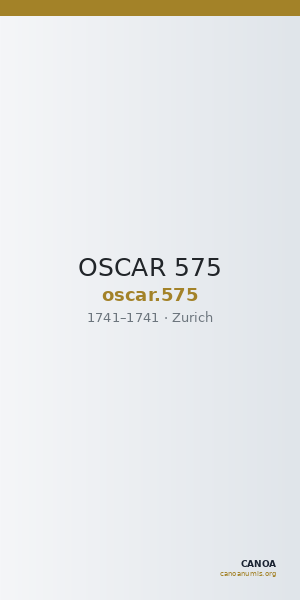 OSCAR 575 — CANOA