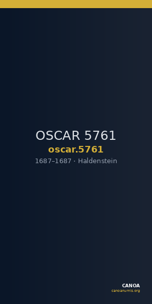 OSCAR 5761 — CANOA