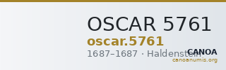 OSCAR 5761 — CANOA