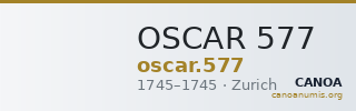 OSCAR 577 — CANOA
