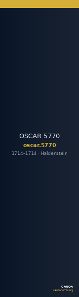 OSCAR 5770 — CANOA