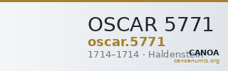 OSCAR 5771 — CANOA