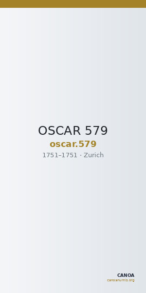 OSCAR 579 — CANOA