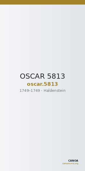 OSCAR 5813 — CANOA