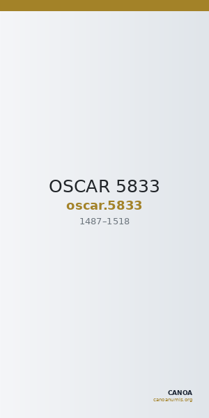 OSCAR 5833 — CANOA