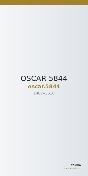 OSCAR 5844 — CANOA