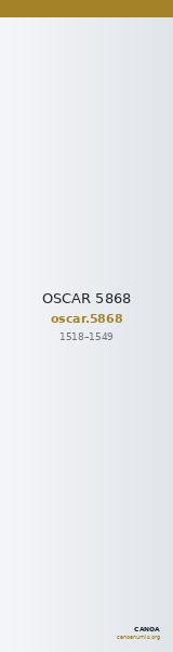 OSCAR 5868 — CANOA