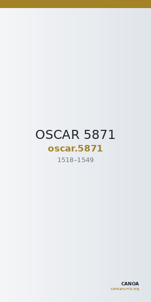 OSCAR 5871 — CANOA