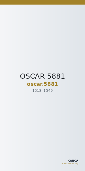 OSCAR 5881 — CANOA