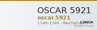 OSCAR 5921 — CANOA