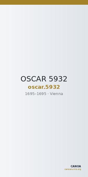 OSCAR 5932 — CANOA