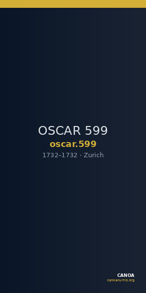 OSCAR 599 — CANOA