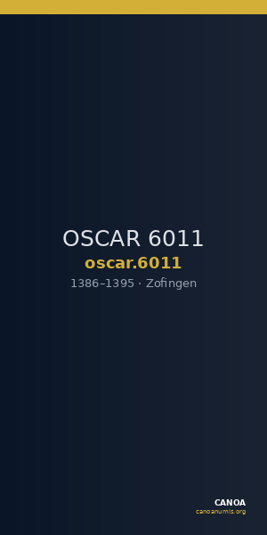 OSCAR 6011 — CANOA