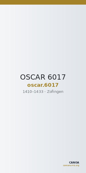 OSCAR 6017 — CANOA