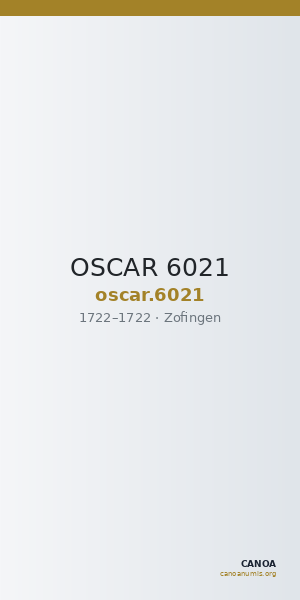 OSCAR 6021 — CANOA