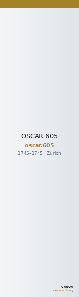 OSCAR 605 — CANOA