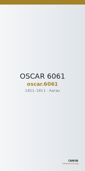 OSCAR 6061 — CANOA